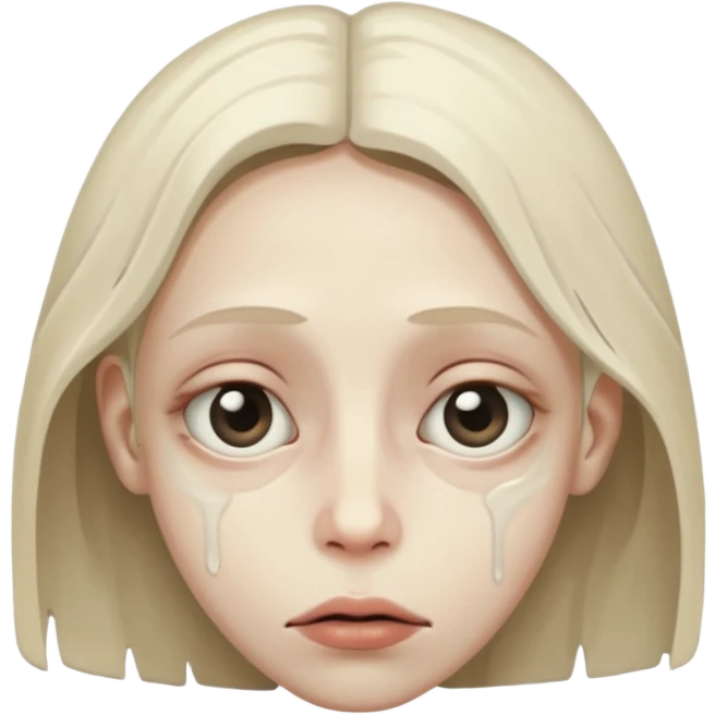 malnourished face emoji