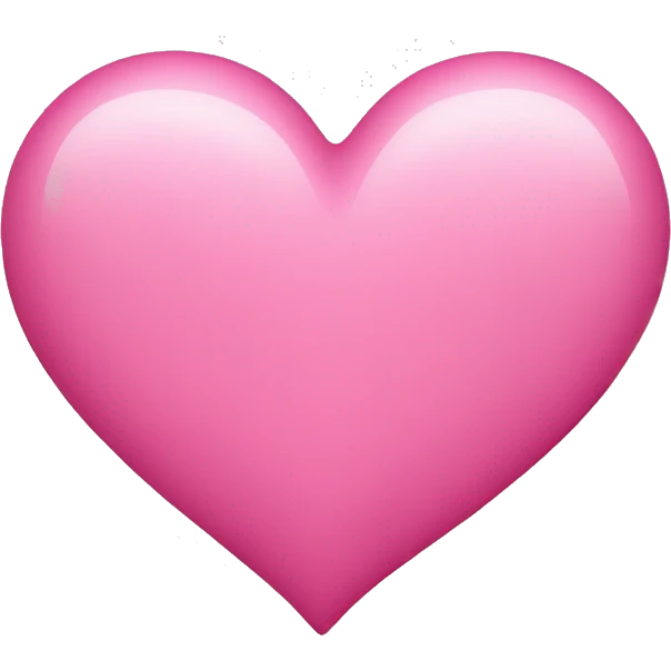 Pink heart emoji