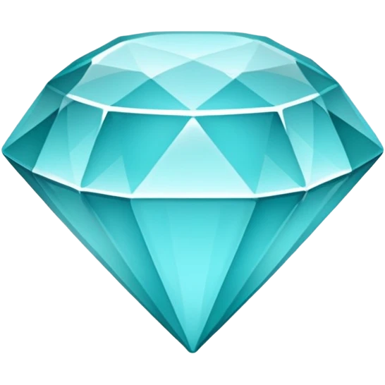 diamond emoji colored with hex code #7dffff emoji