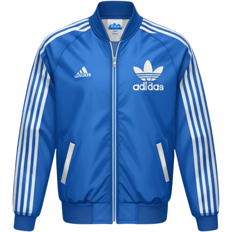 retro adidas jacket emoji