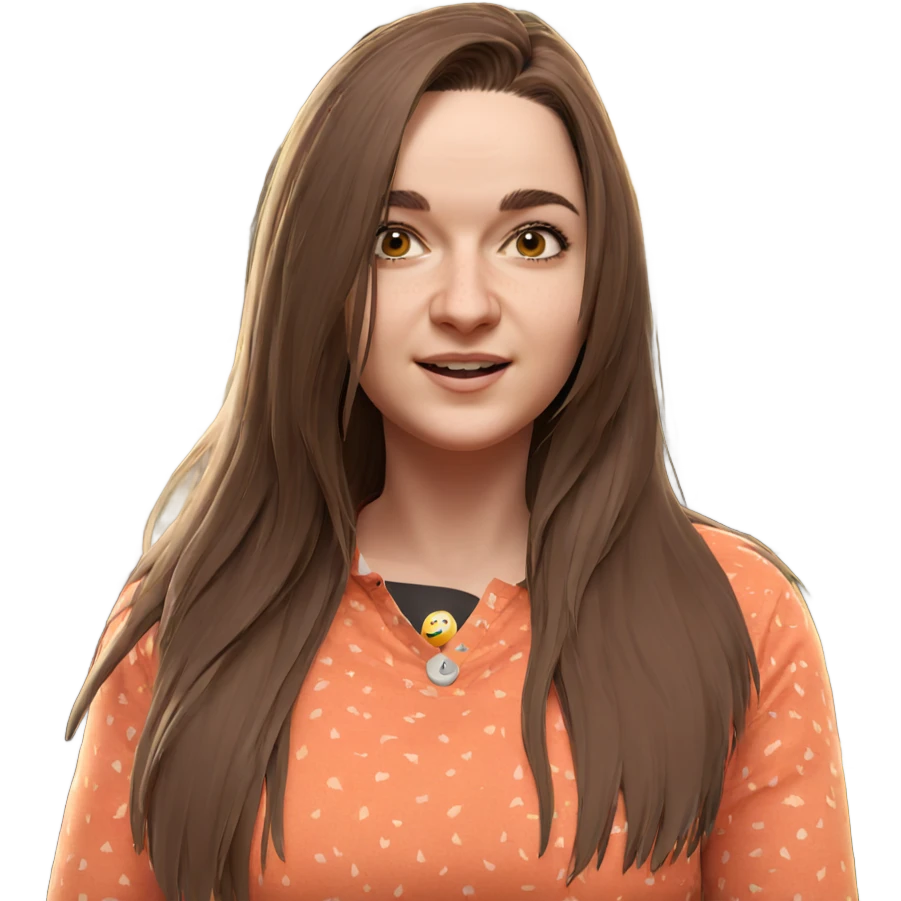 girl enjoying nature outdoors emoji