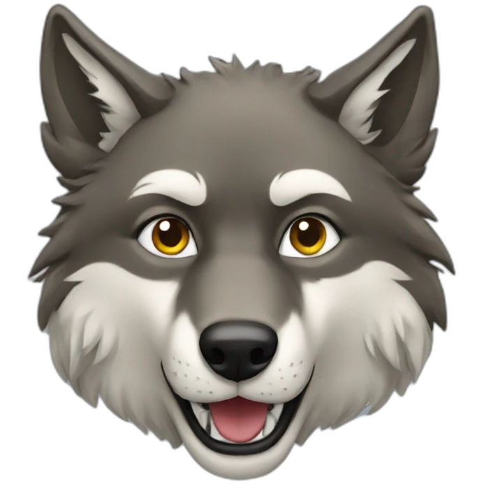 wolf emoji