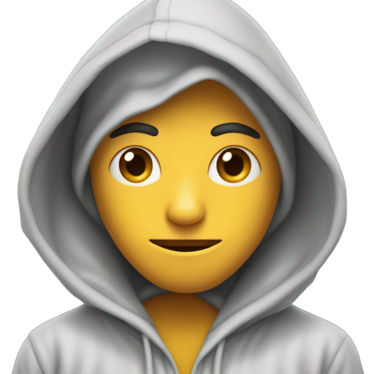 Person hoodie   emoji