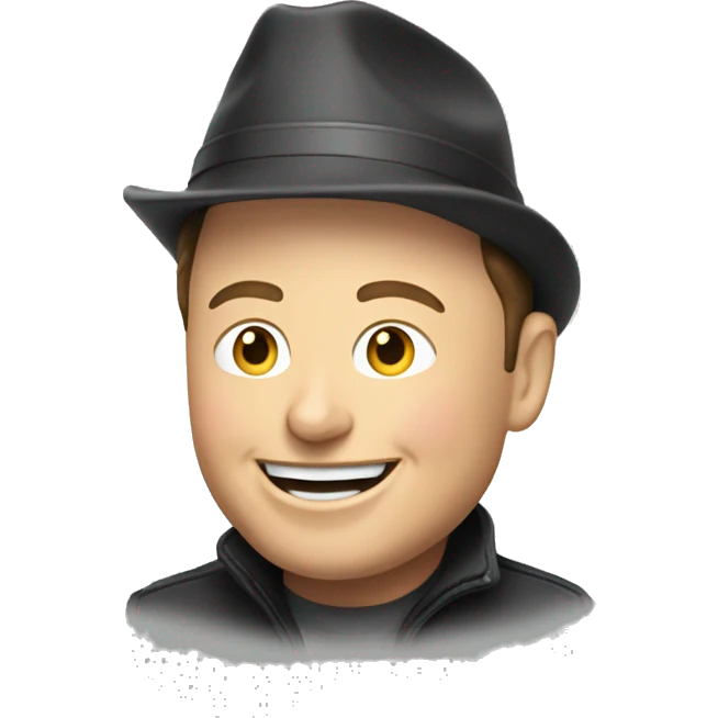 elon musk happy fce emoji