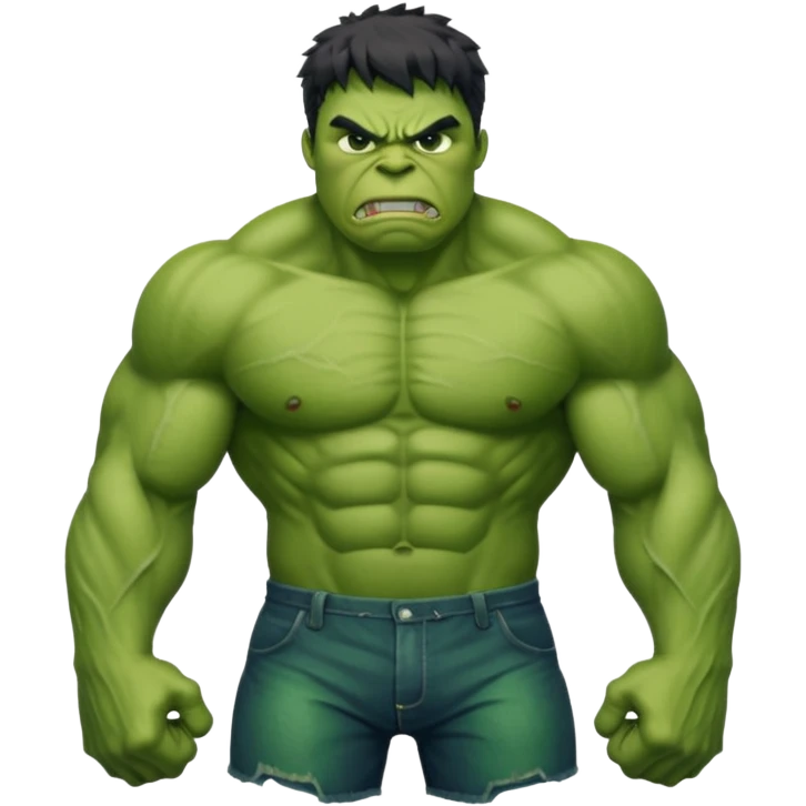 Angry hulk emoji