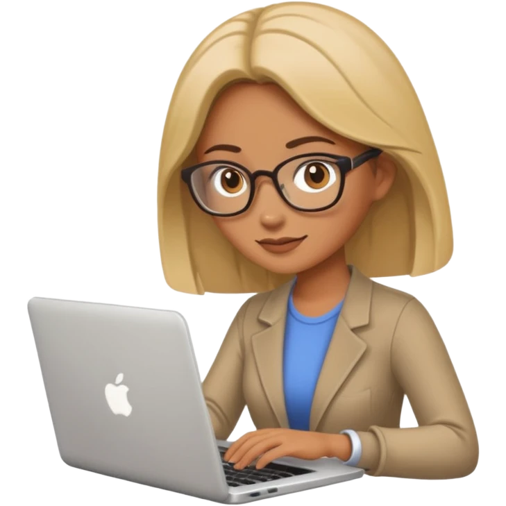 mujer  ganando dinero online emoji