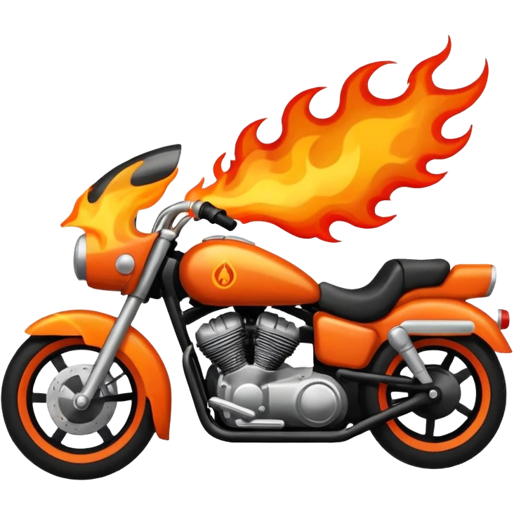 🏍️🔥 emoji