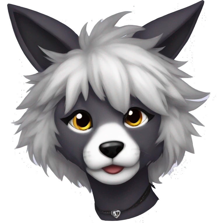 Edgy anthro furry by Falvie, AngieWolf emoji