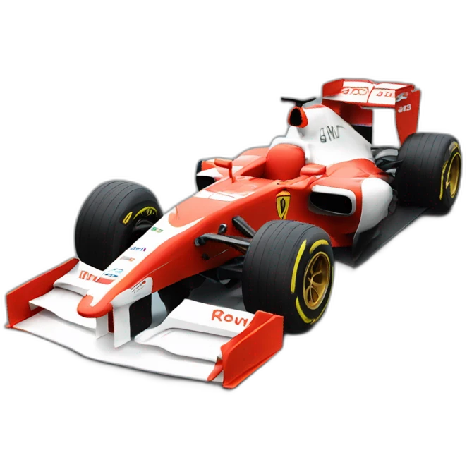 formule 1 car emoji