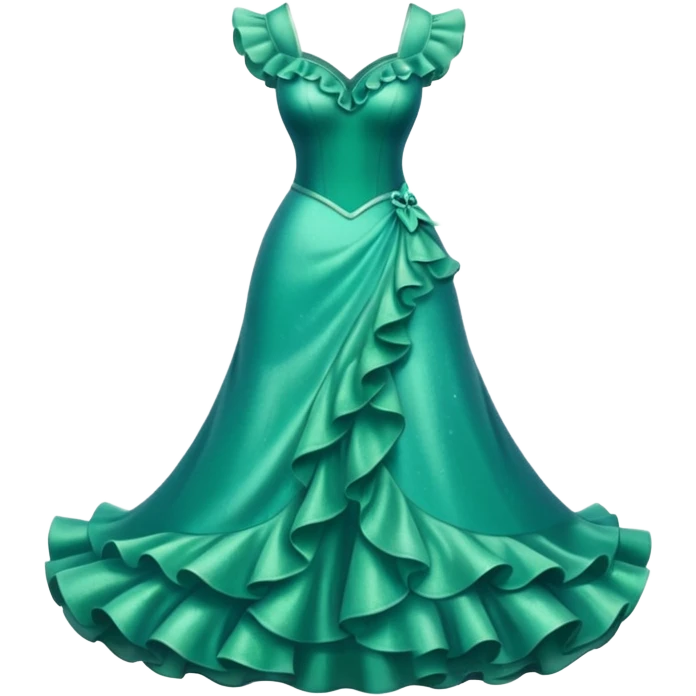 Human Ariel’s dress emoji