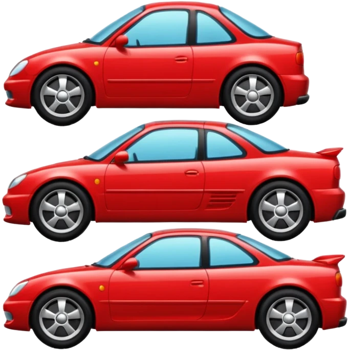 2d Car emoji