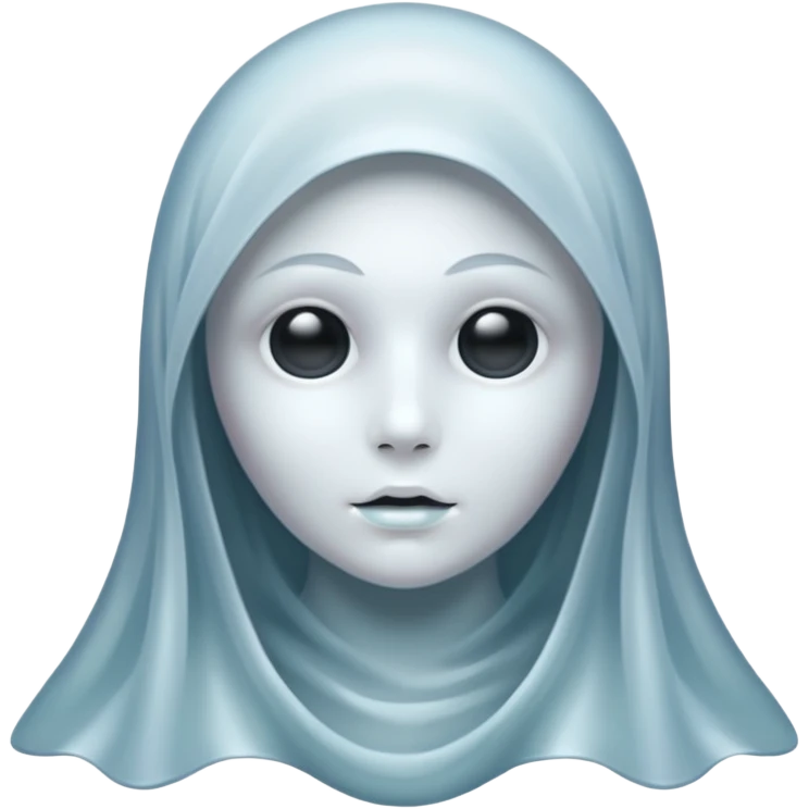 Chrome ghost emoji
