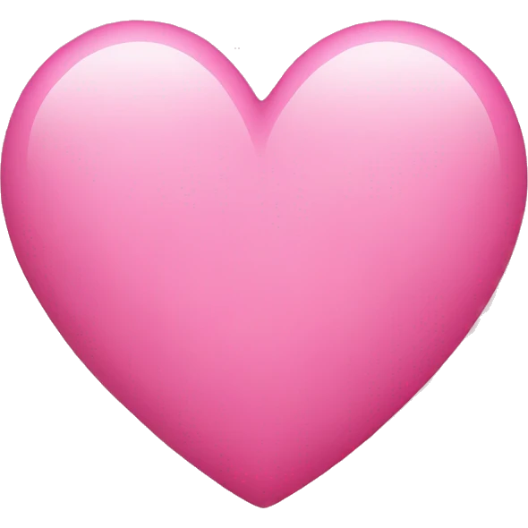 a pink heart emoji