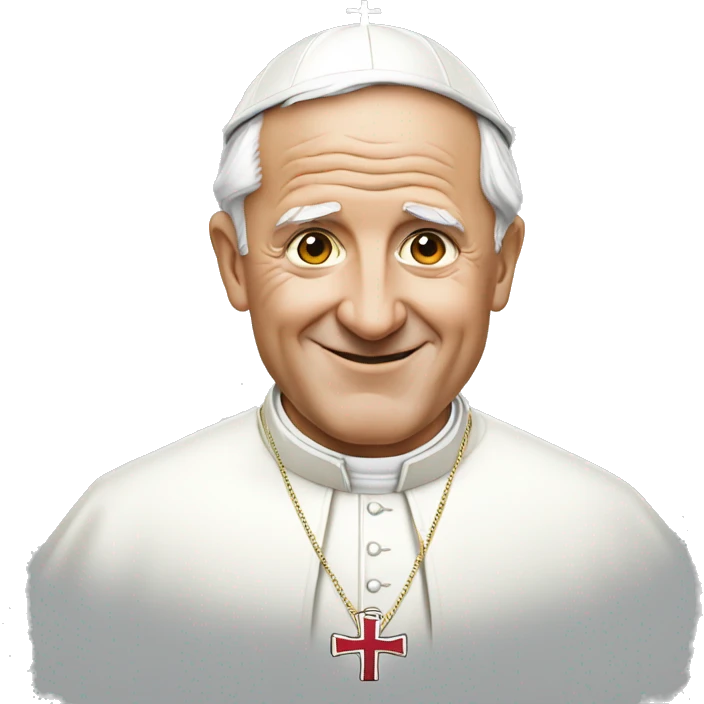 the pope england football emoji