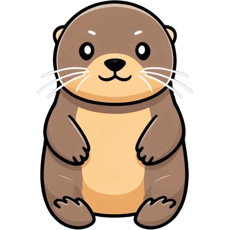 Sea otter emoji