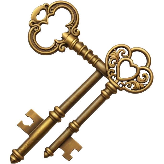 vintage key emoji