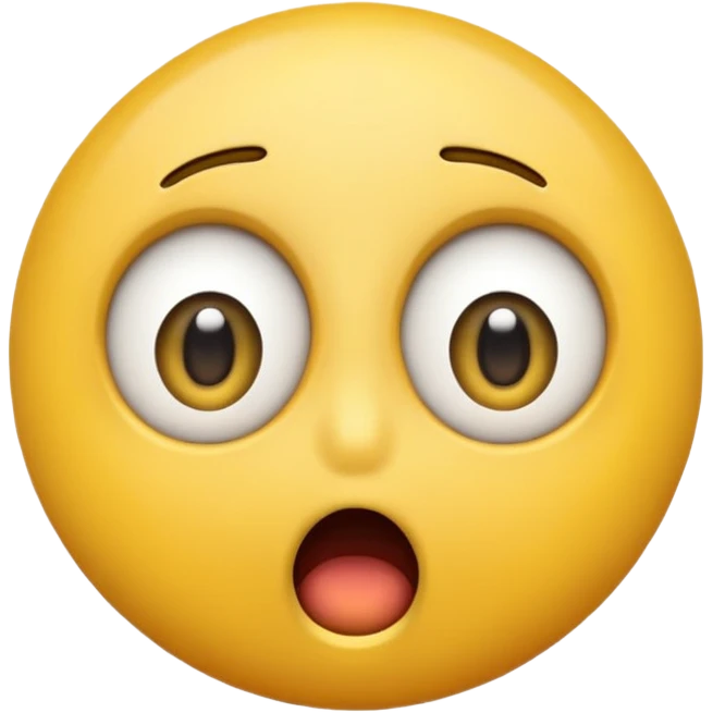 Shocking mamoji face emoji