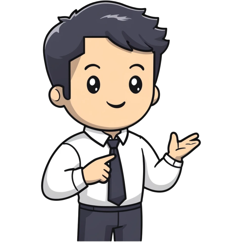 Management educator with black wavy hair, stubble, strong features, white skin, smart casual attire, facilitating an engaging leadership exercise with workshop participants, standing with confident posture emoji