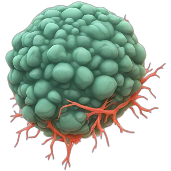 tumor cell hairy and veins emoji