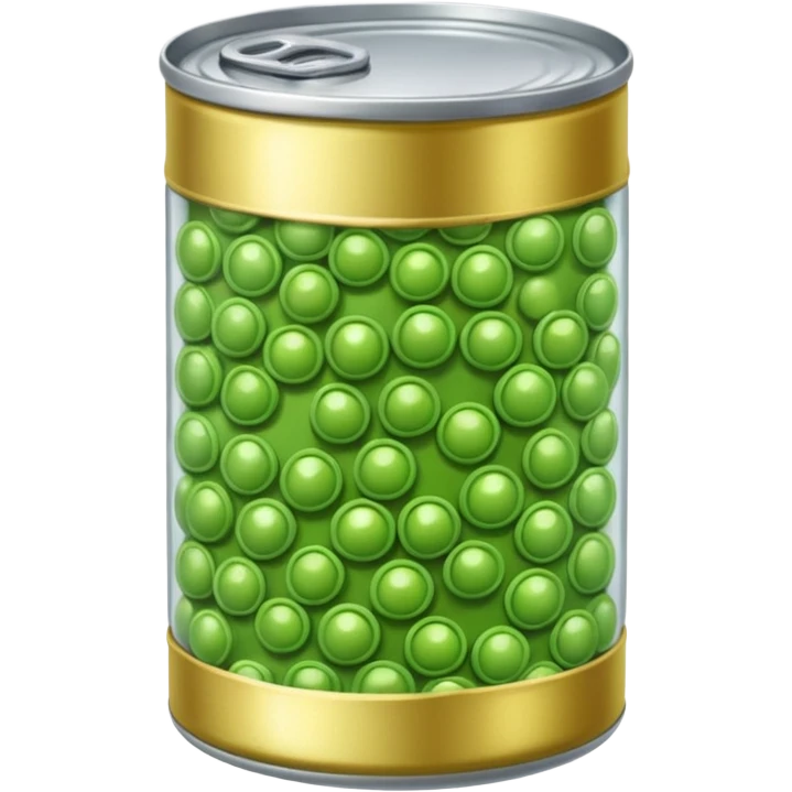 green peas can emoji
