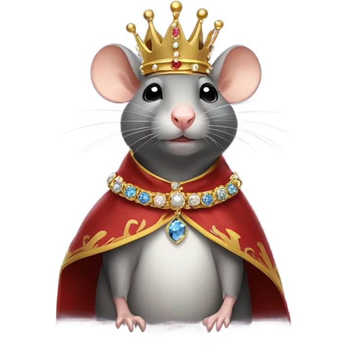 Queen rat emoji