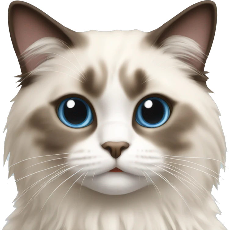 Ragdoll cat emoji