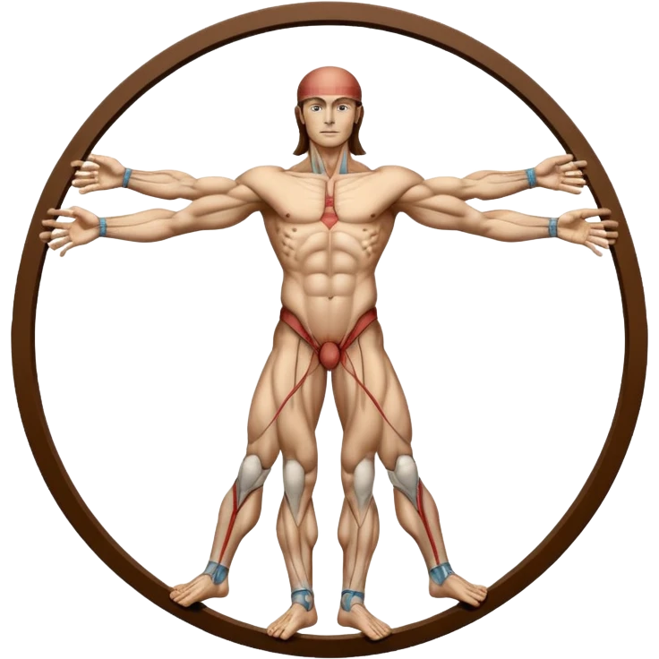 Vitruvian Man emoji