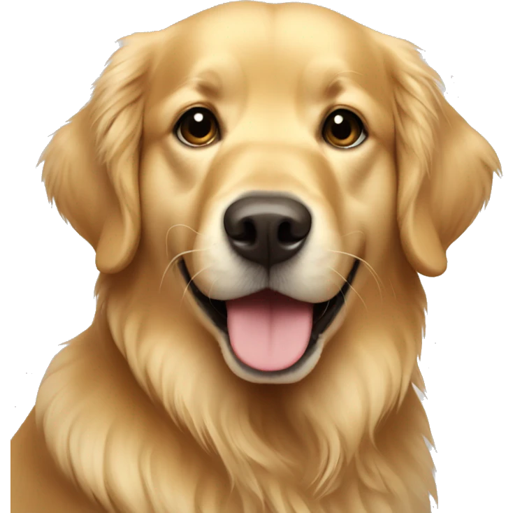 golden retriever  emoji