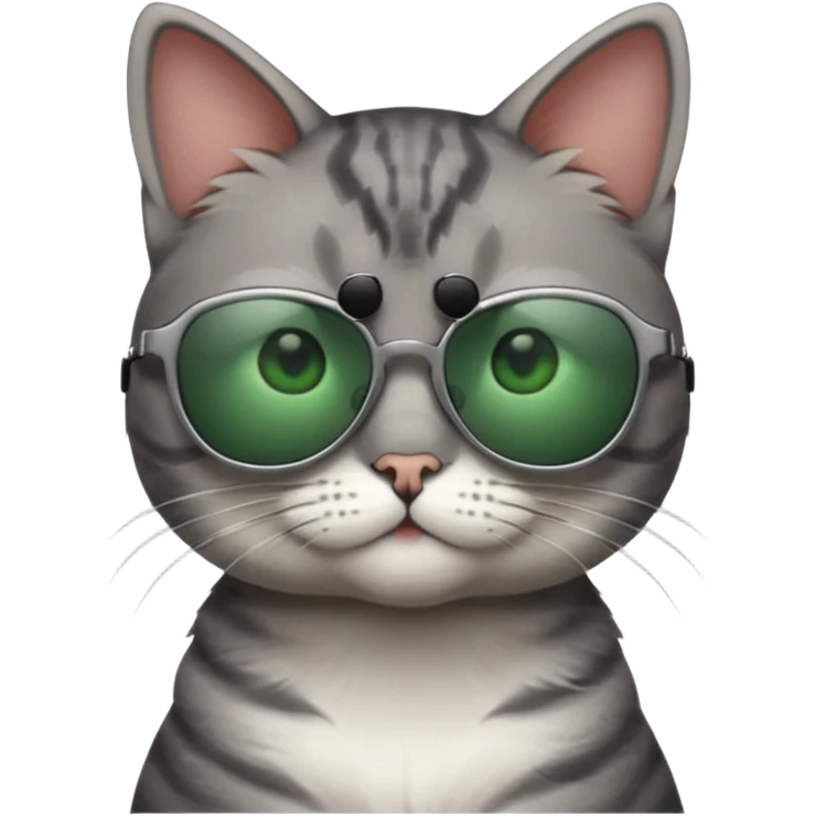 Cat wearing sunglasses emoji