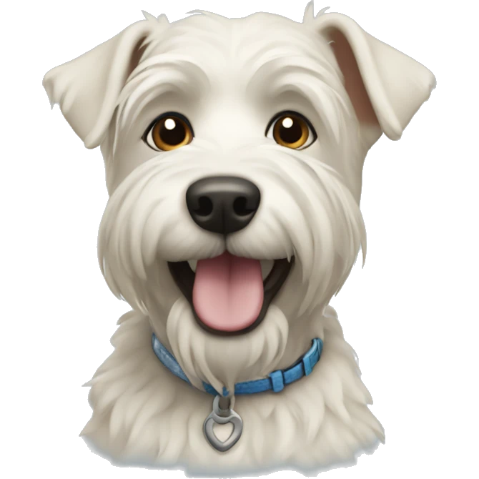 a westy dog emoji