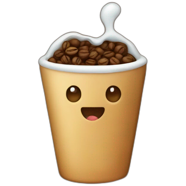 Graine de café emoji