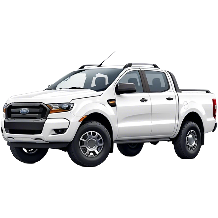 Ford Ranger - Ford (Model Year: 2024) (Iconic colour: White) emoji