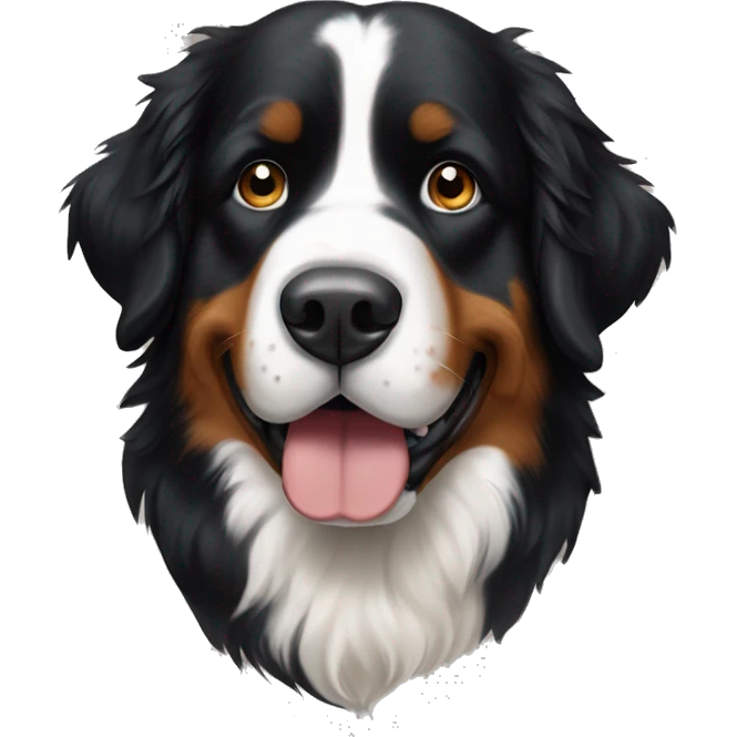Bernese mountain dog  emoji