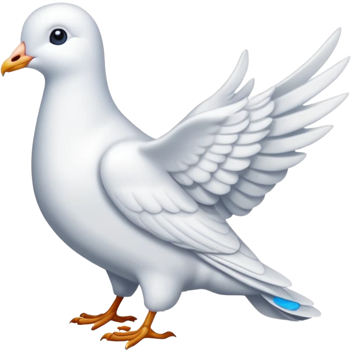 🕊🤍 emoji