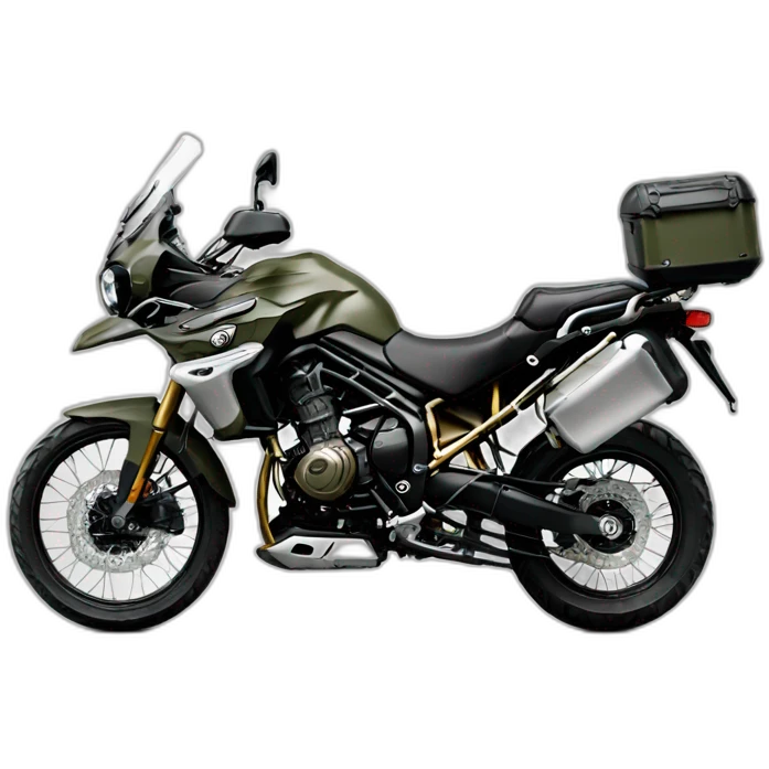 TRIUMPH Tiger Explorer 1200 XC khaki green emoji