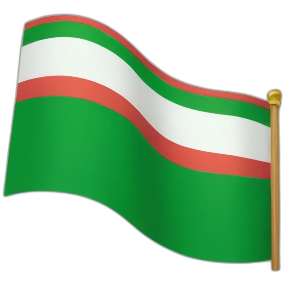 Chechen flag emoji