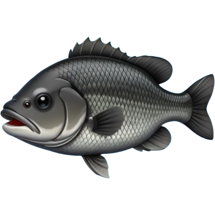 Black bass emoji