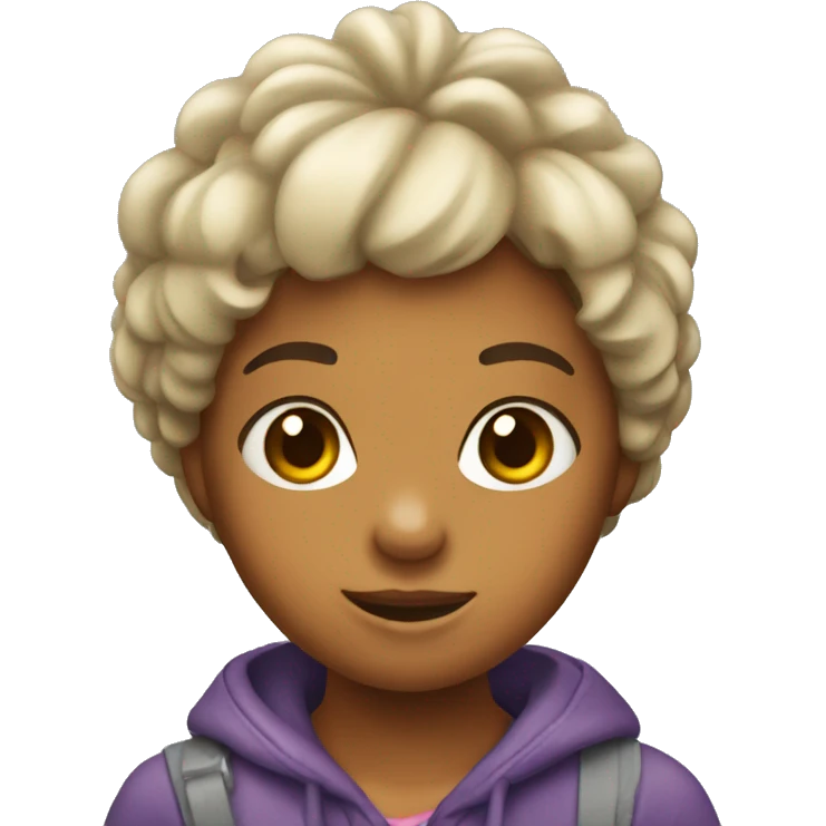 Une fille en t rex emoji