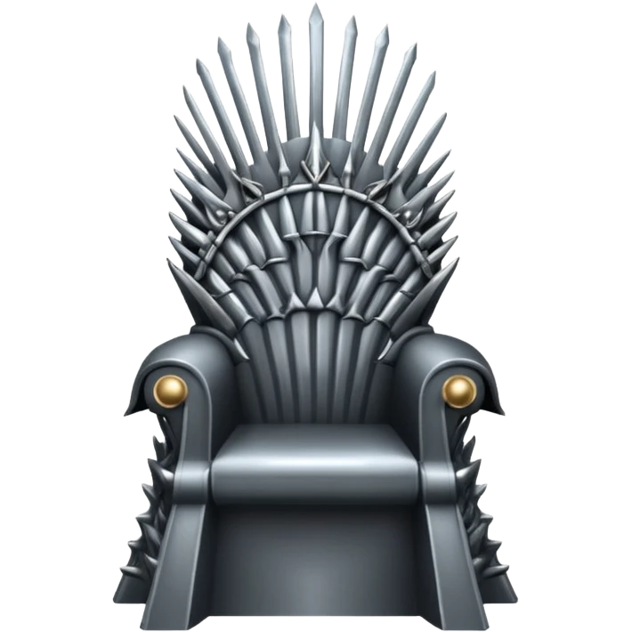 Generate the iron throne  from game of thrones emoji  emoji