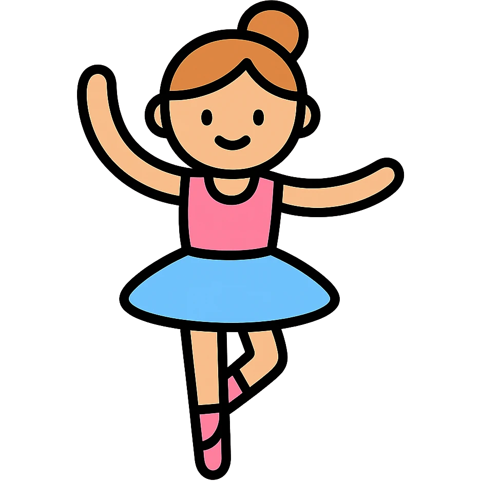 ballet dancing girl icon emoji