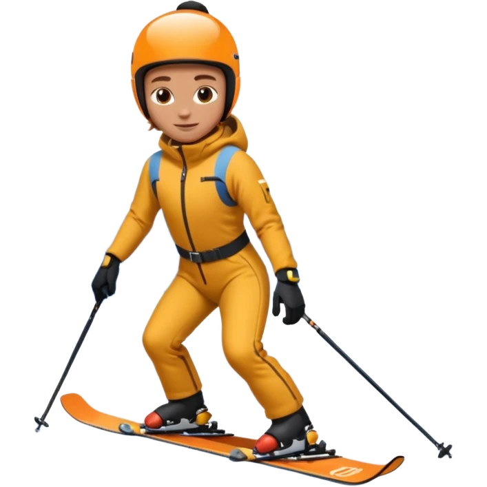 skiing emoji