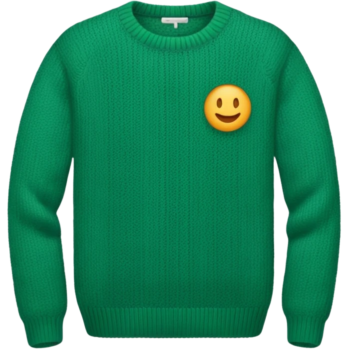green sweater emoji