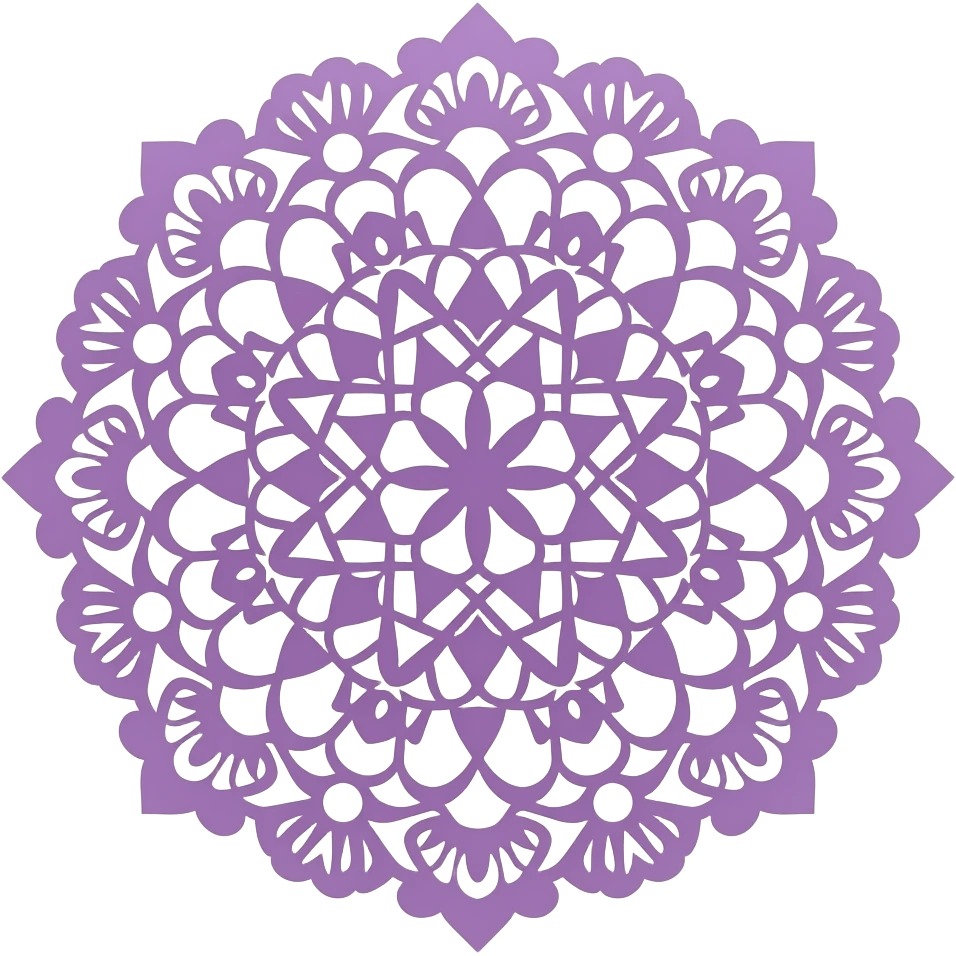 purple lace emoji