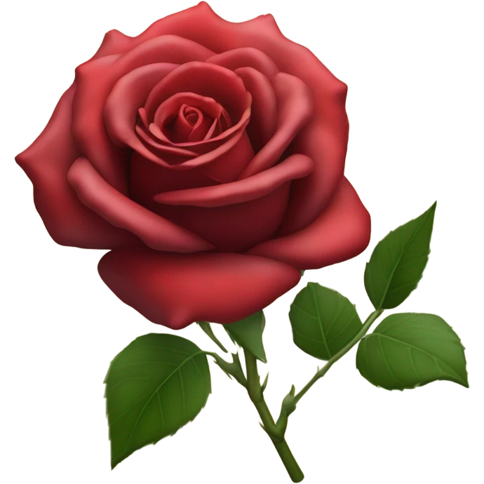 red rose emoji
