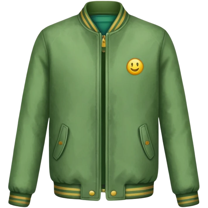 Green jacket emoji
