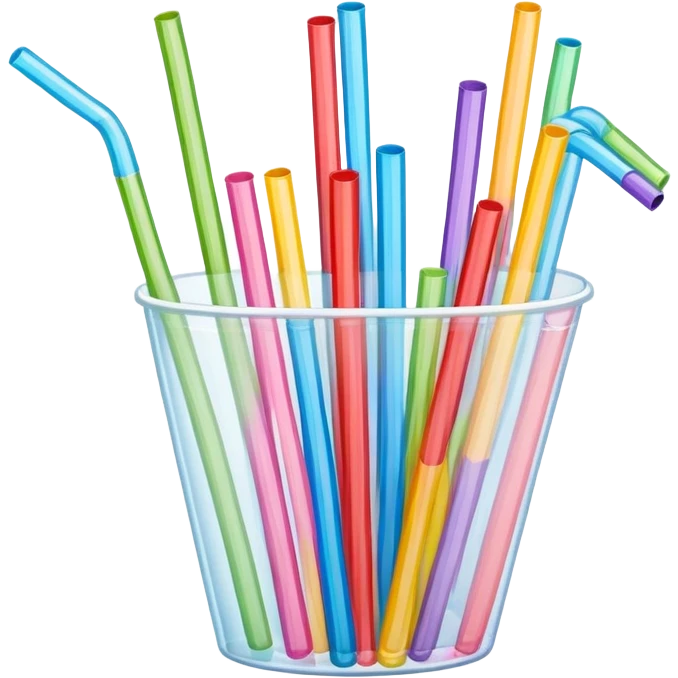 soda straws emoji