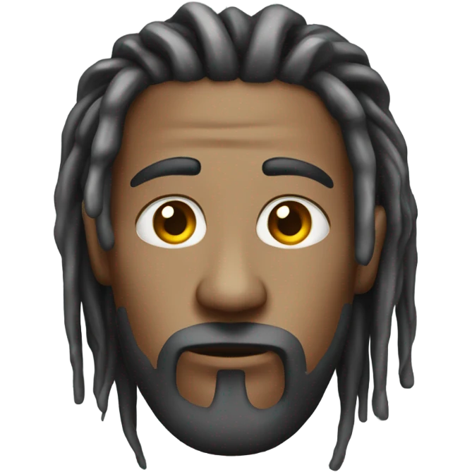 Dread head guy with blunt emoji