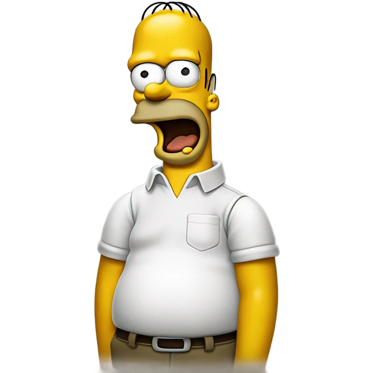 Homer Simpson “Doh!” emoji