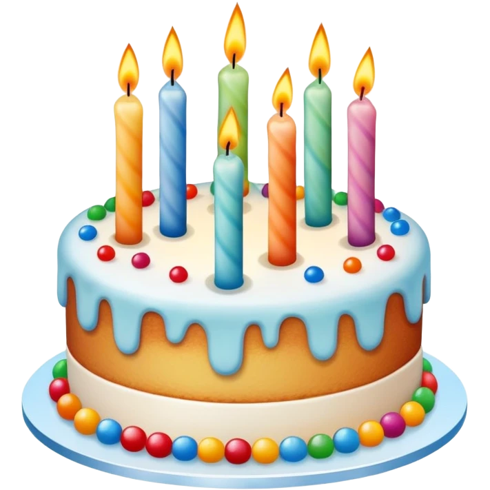 Birthday cake  emoji