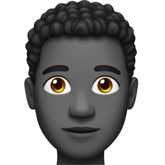 mixed man black and white  emoji